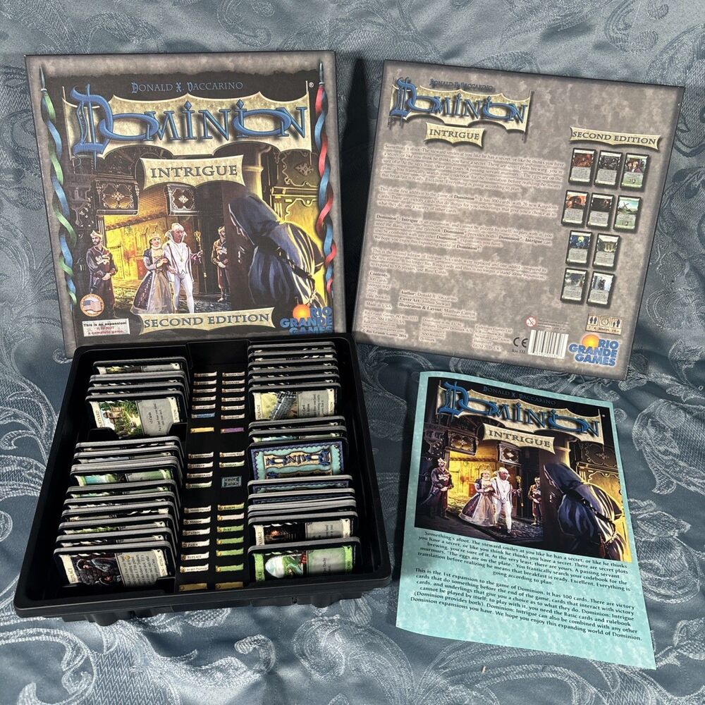 Dominion: Intrigue (2nd Edition, Rio Grande Games) Expansion Game